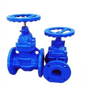 4in Manual Ductile Iron Gate Valve Non-Rising Stem for Water and General Use