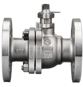 OEM Supported CF8 304 316 Stainless Steel Manual Switch Flanged Ball Valve